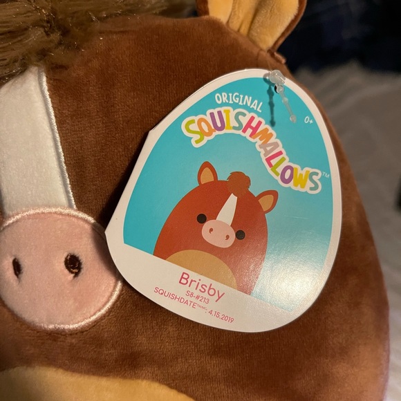 8” Original Squishmallow Brisby The Horse RARE NEW - Picture 5 of 5